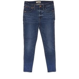 Madewell 9" High Rise Skinny Jeans Classic Fit Medium Wash Womens Size 27
